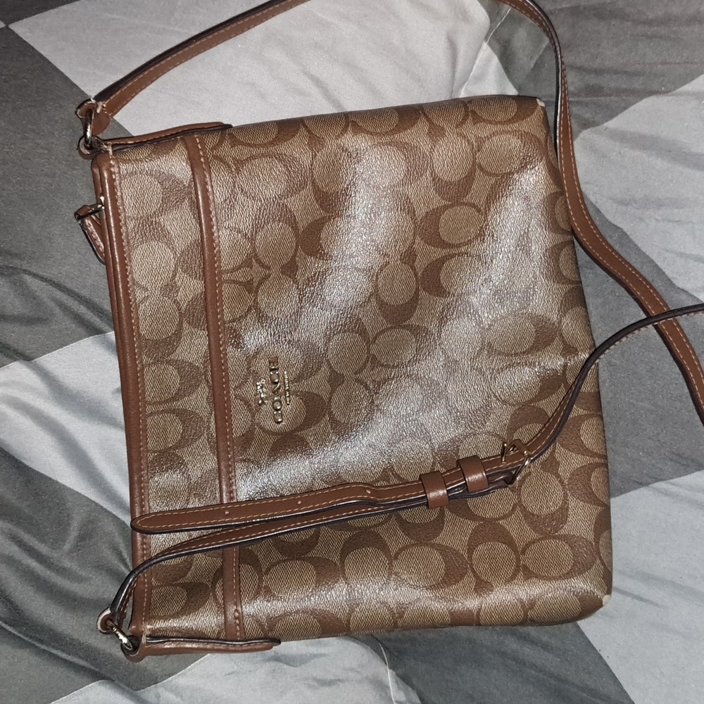Coach Signature Rowan Signature Canvas Crossbody